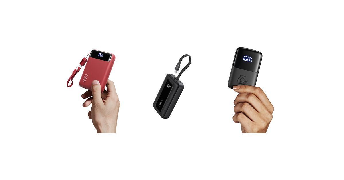 Die besten Powerbanks fürs Handgepäck